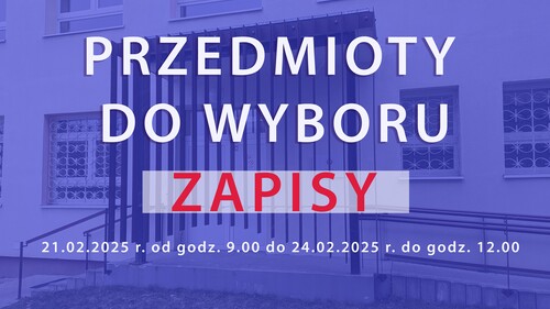 Zapisy na przedmioty do wyboru