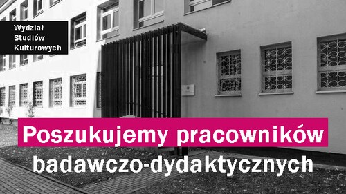 Poszukujemy pracowników badawczo-dydaktycznych