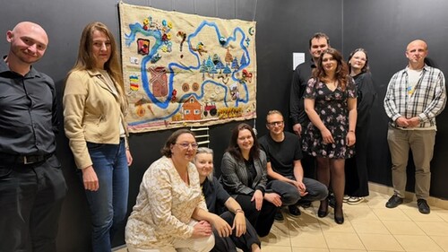 Nasza Rzeka - wystawa prac studentów drugiego roku studiów magisterskich - relacja z wystawy