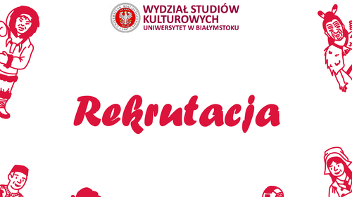 Rekrutacja na Wydziale Studiów Kulturowych rozpoczęta!