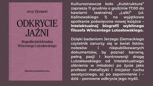 Spotkanie autorskie z Jerzym Ziemackim