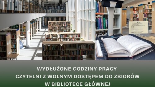 Godziny pracy czytelni podczas sesji