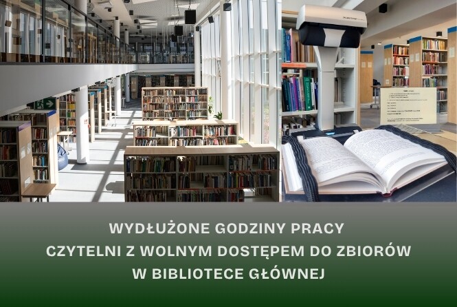 Godziny pracy czytelni podczas sesji